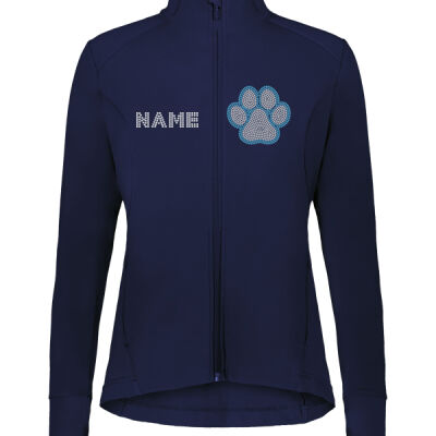 Mercy Monarchs Cheerleading with Optional Name - Ladies Eco Revive­­™ City Flex Full-Zip Jacket Thumbnail
