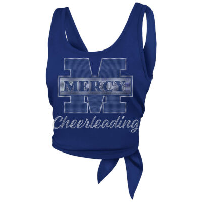 Mercy M - Crop Tie-Back Tank Thumbnail