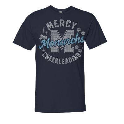 Mercy Monarchs Cheerleading - Fine Jersey Tee Thumbnail
