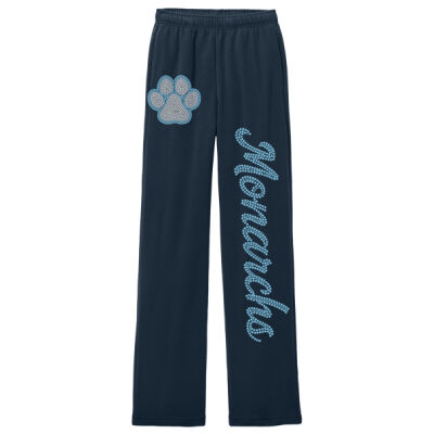 Cursive Monarchs - Unisex Sponge Fleece Straight Leg Sweatpant Thumbnail